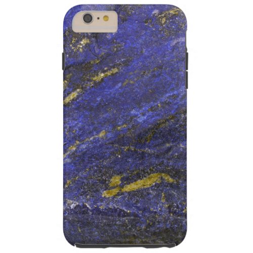 Faux lapis lazuli gem gemstone mineral hipster tough iPhone 6 plus case