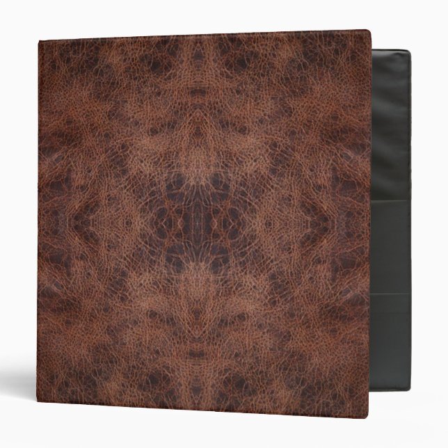 Faux Leather #1 3 Ring Binder (Front/Inside)