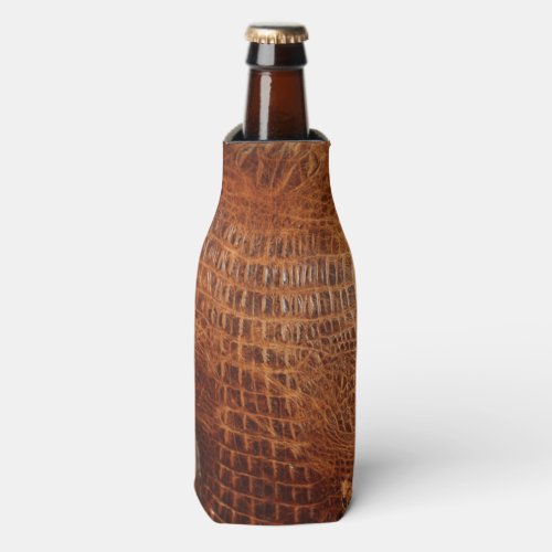 Faux Leather Bottle Cooler