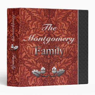 Faux Leather Family Photo Album