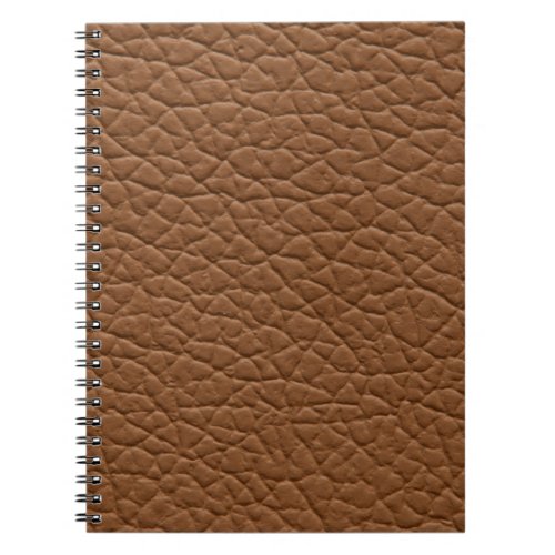 Faux leather light brown shades major texture abs notebook