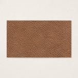 Faux Leather Natural Brown