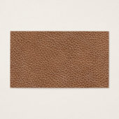 Faux Leather Natural Brown (Front)
