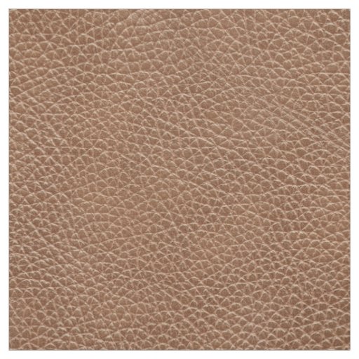 Faux Leather Natural Brown Fabric