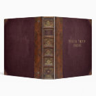 Faux Leather Vintage Book Binder