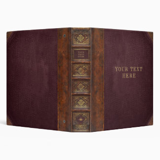 Faux Leather Vintage Book Binder