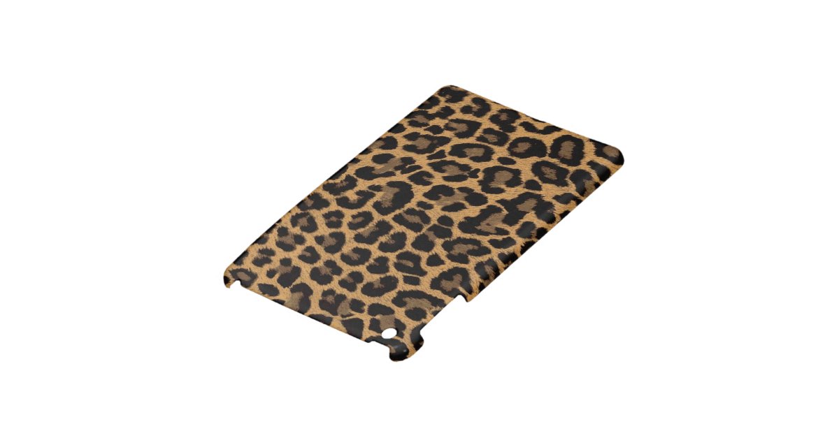 faux leopard print iPad mini cover | Zazzle