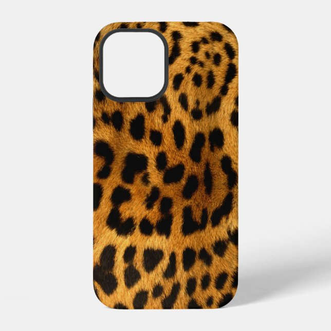 Faux Leopard Skin Iphone Case (Back)