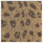Faux Leopard Spots Fur Fabric
