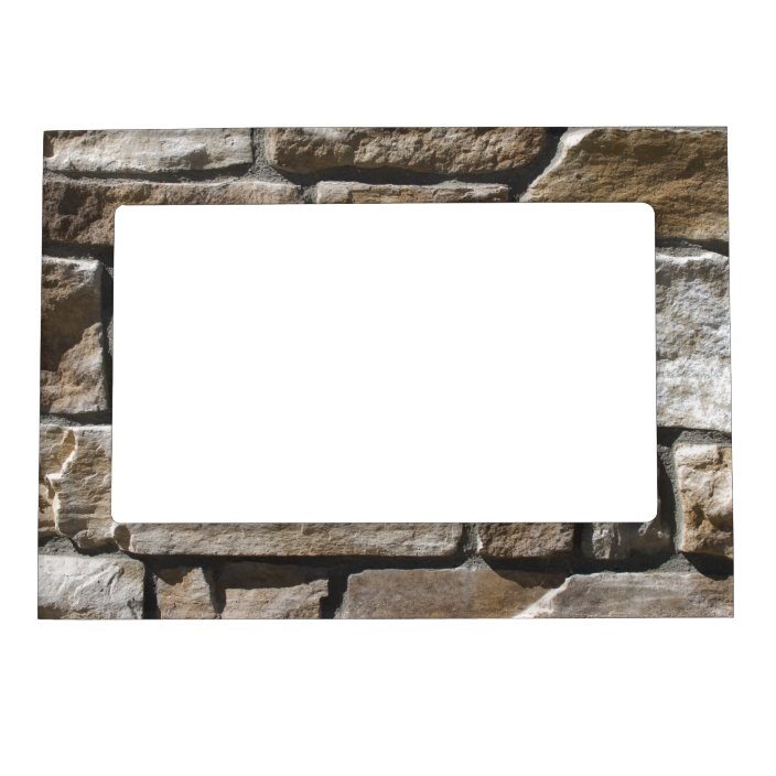 Faux Limestone Rock Picture Frame