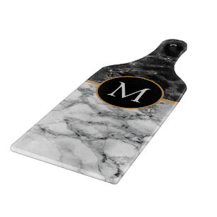 Faux Marble Cutting Board Personalized Your Letter