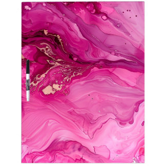 Faux Marble  Dry Erase Board