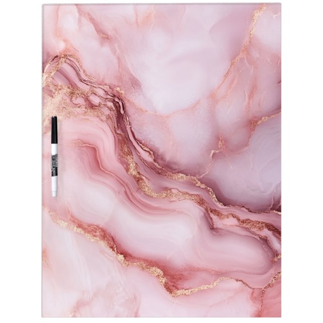 Faux Marble  Dry Erase Board (Front)