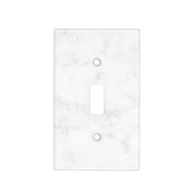 Faux Marble Light Switch Cover (Front)