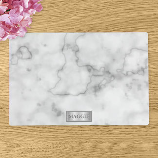 Faux Marble Texture With A Name - Not Real Marble Placemat