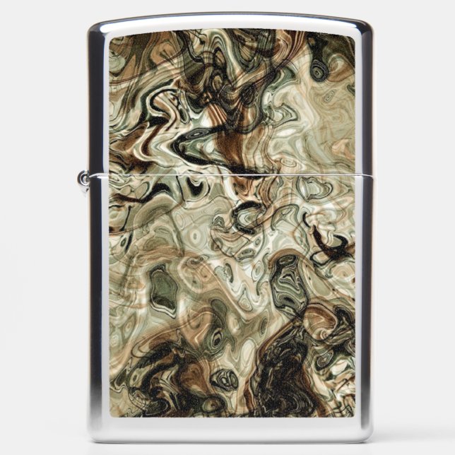 Faux Marble Zippo Lighter (Front)