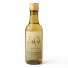 Faux Metallic Gold Black 50th Wedding Anniversary