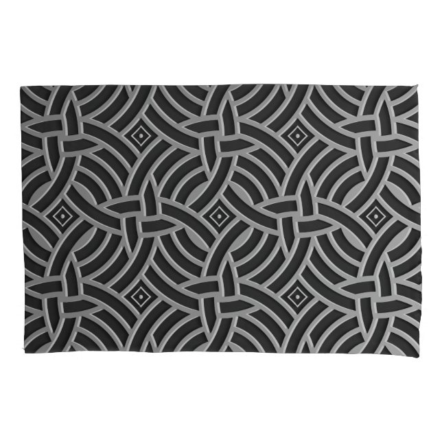 Faux Metallic Pattern pillowcase (Front)