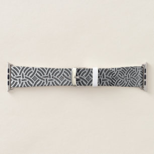 Faux Metallic Pattern watch bands