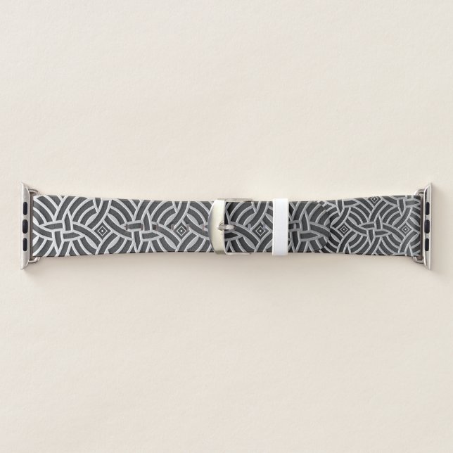 Faux Metallic Pattern watch bands (Band)