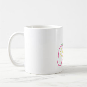 Faux Neon Game Console Controller Gamer Coffee Mug