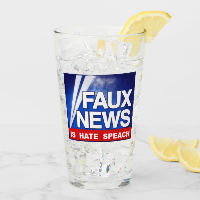 Faux News Glass (Back Ice)