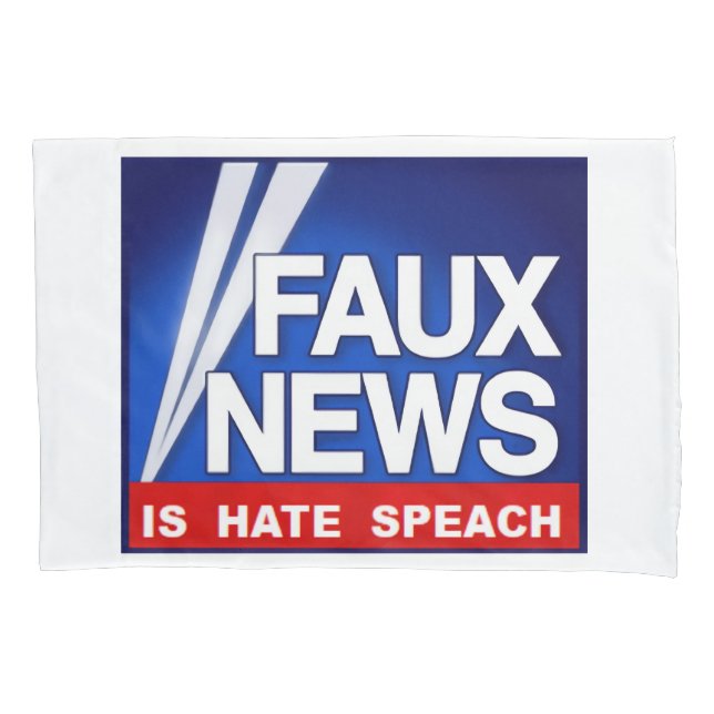 Faux News Pillow Case (Front)