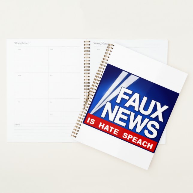 Faux News Planner (Display)