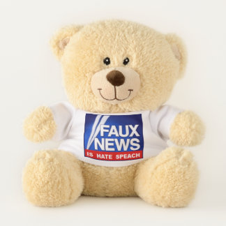 Faux News Teddy Bear