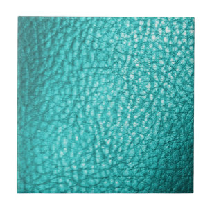Faux Ocean Clear Blue Leather Tile- Design Solid Ceramic Tile