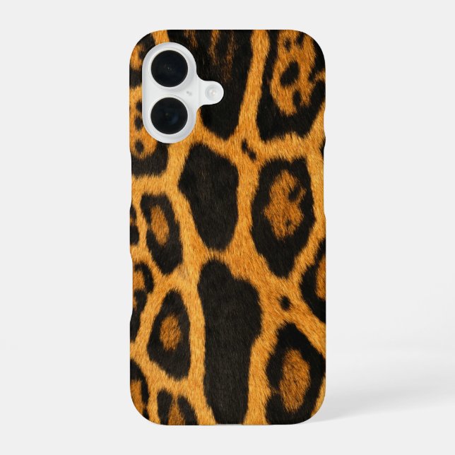 Faux Ocelot Skin iPhone Case (Back)