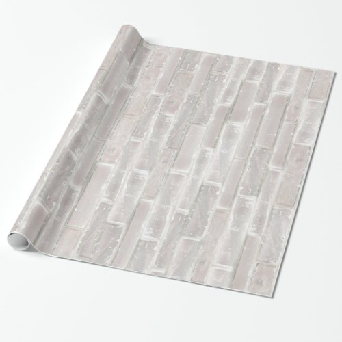 Faux Old Brick Wall Wrapping Paper