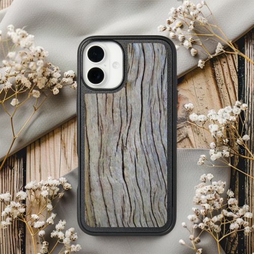 Faux Old Cypress Tree Bark iPhone 16 Plus Case