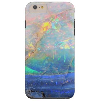 Faux Opal Gem Gemstone Mineral Bling Bokeh Hipster Tough Iphone 6 Plus Case by iBella at Zazzle