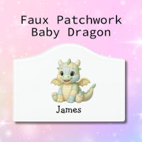 Faux Patchwork Dragon Child's
