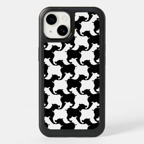 Faux pied_de_poule with Dogs fashion 1 iPC  OtterBox iPhone 14 Case