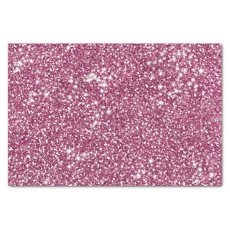 Faux Pink Glitter Texture Look-like Graphic Tissue Paper