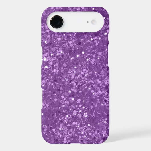Faux Purple Glitter Case-Mate iPhone Case (Back)