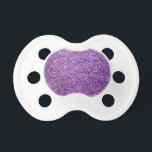 Faux Purple Glitter Pacifier<br><div class="desc">NOTE: PRODUCT DOES NOT CONTAIN ACTUAL GLITTER. IT IS A GLITTER GRAPHIC. glitter, glittery, sparkle, sparkles, sparkly, sparkley, sparkling, glittering, glitters, shiny, shine, purple, elegant, stylish, girly, girl, girls, bling, cute, fun, shiney, fashion, fashionable, trendy, soft, focus, modern, contemporary, pretty, sequin, sequins, glam, glamor, glamorous, glamour, style, diamond, diamonds, crystals,...</div>