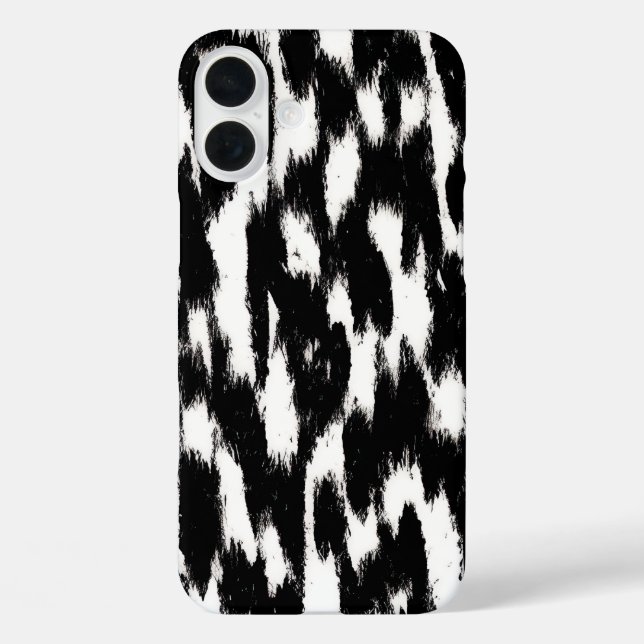Faux rawhide tiled pattern Western  Case-Mate iPhone Case (Back)