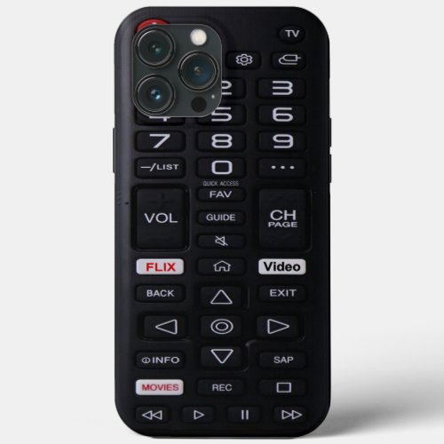 Faux Remote Control iPhone 13 Pro Max Case