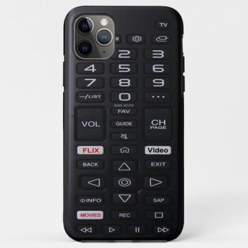 Faux Remote Control iPhone 11 Pro Max Case