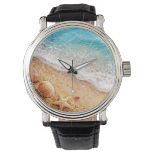 Faux resin ocean ewatch watch