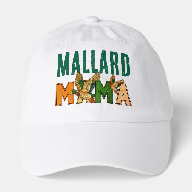 Faux Rhinestone MALLARD MAMA Hat (Front)
