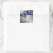 FAUX ribbon "navy blue" envelopes seals (Bag)