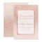 Faux rose gold glitter elegant chic Quinceañera