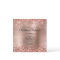 Faux Rose Gold Glitter Foil Monogram 60th Birthday