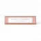 Faux Rose Gold Glitter Lux Personalized Name Plate