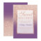 Faux rose gold glitter purple chic Sweet 16