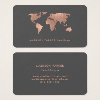 business card map